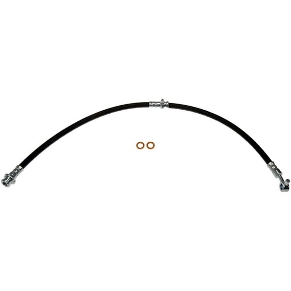 Dorman H621968 Front Passenger Side Brake Hydraulic Hose for Specific Chevrolet / Nissan Models Fits select: 2014-2019 NISSAN SENTRA, 2013-2020 NISSAN NV200