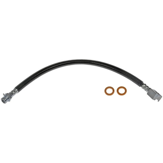 Dorman H622013 Front Driver Side Brake Hydraulic Hose for Specific Freightliner Models