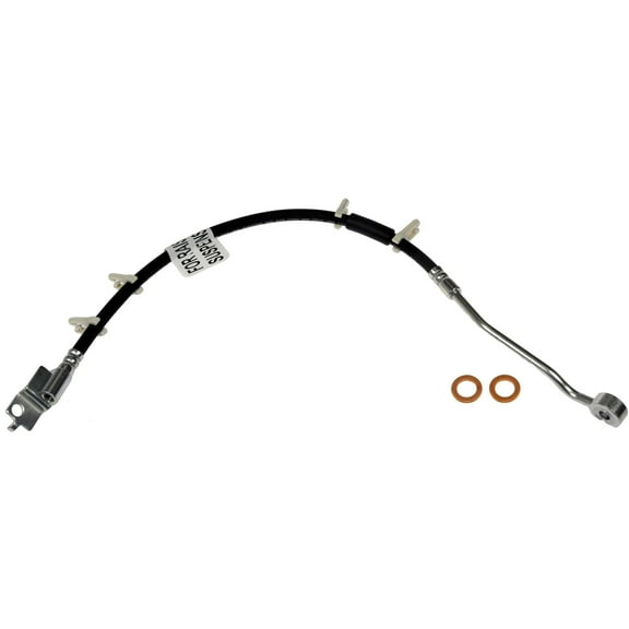 Dorman H622070 Front Driver Side Brake Hydraulic Hose for Specific Jeep Models Fits select: 1993-1995 JEEP WRANGLER / YJ
