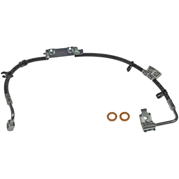 Dorman H622078 Front Passenger Side Brake Hydraulic Hose for Specific Jeep Models Fits select: 2012-2013 JEEP WRANGLER, 2011 JEEP WRANGLER UNLIMITED