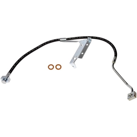 Dorman H622516 Front Driver Side Brake Hydraulic Hose for Specific Ford Models
