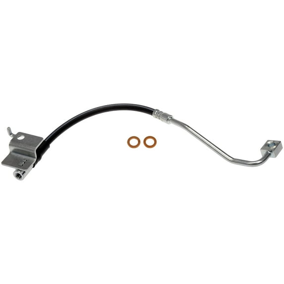 Dorman H622523 Front Passenger Side Brake Hydraulic Hose for Specific Ford Models