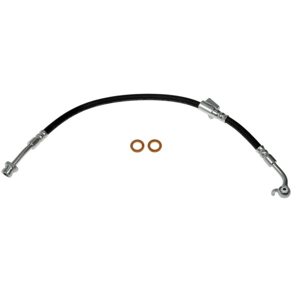 Dorman H622666 Front Driver Side Brake Hydraulic Hose for Specific Hyundai Models Fits select: 2015-2016 HYUNDAI GENESIS
