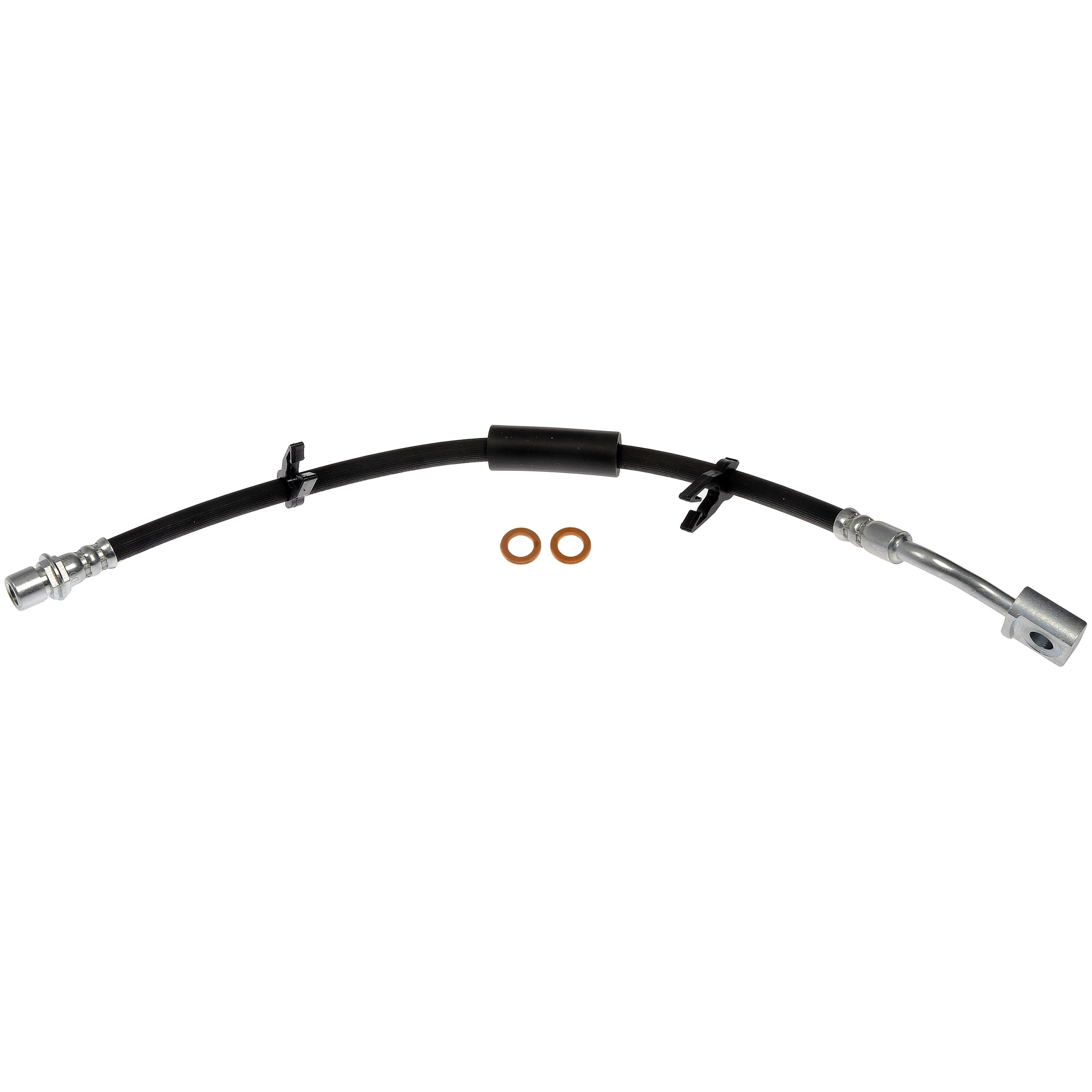 Dorman H622778 Front Passenger Side Brake Hydraulic Hose for Specific Dodge / Jeep Models, Black
