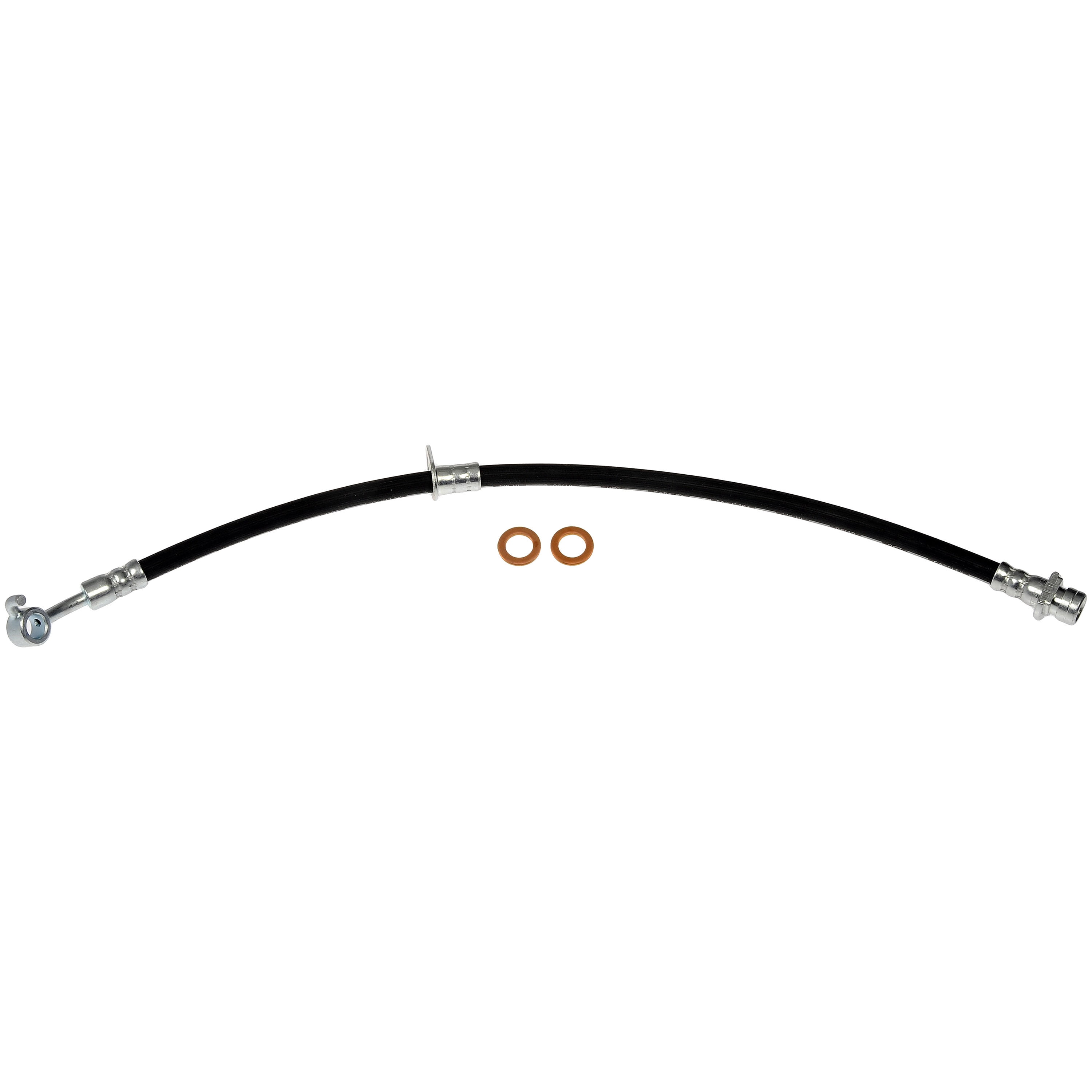Dorman H622789 Rear Right Brake Hydraulic Hose for Specific Honda Models, Black