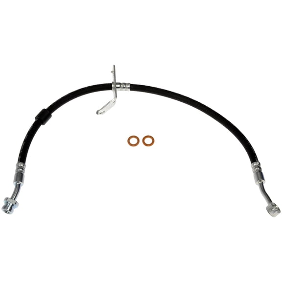 Dorman H622821 Front Passenger Side Brake Hydraulic Hose for Specific Kia Models, Black