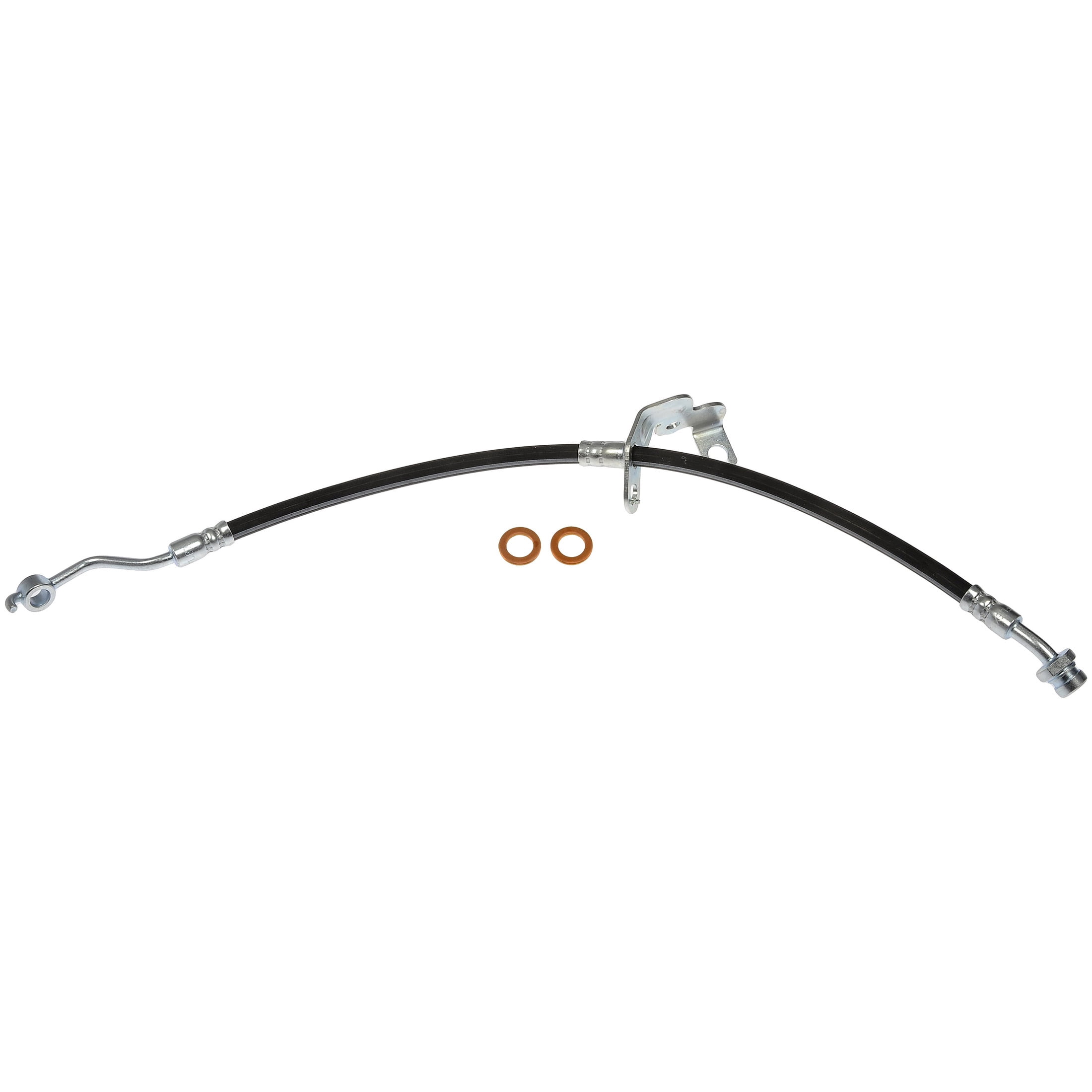 Dorman H622825 Front Passenger Side Brake Hydraulic Hose for Specific Kia Models, Black
