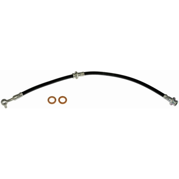 Dorman H629023 Front Driver Side Brake Hydraulic Hose for Specific Nissan Models