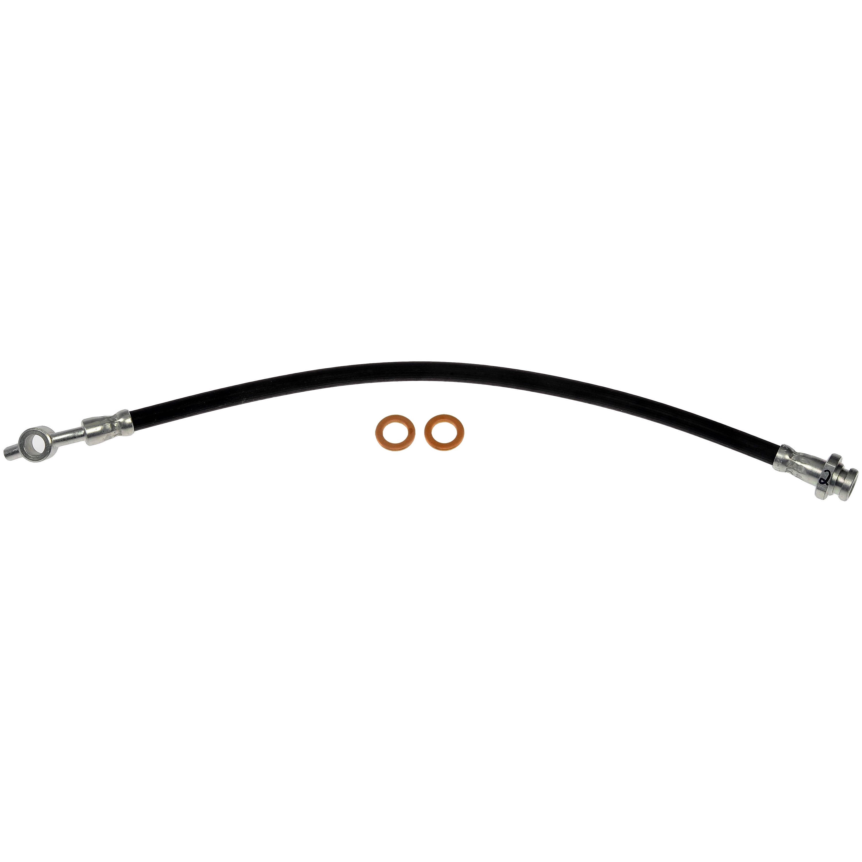 Dorman H629080 Front Passenger Side Brake Hydraulic Hose for Specific Nissan Models