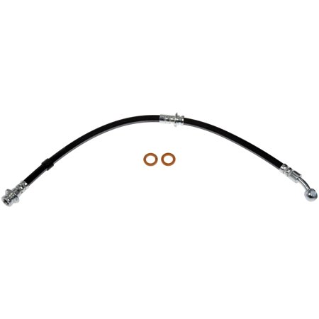 Dorman H629082 Front Driver Side Brake Hydraulic Hose for Specific Nissan Models