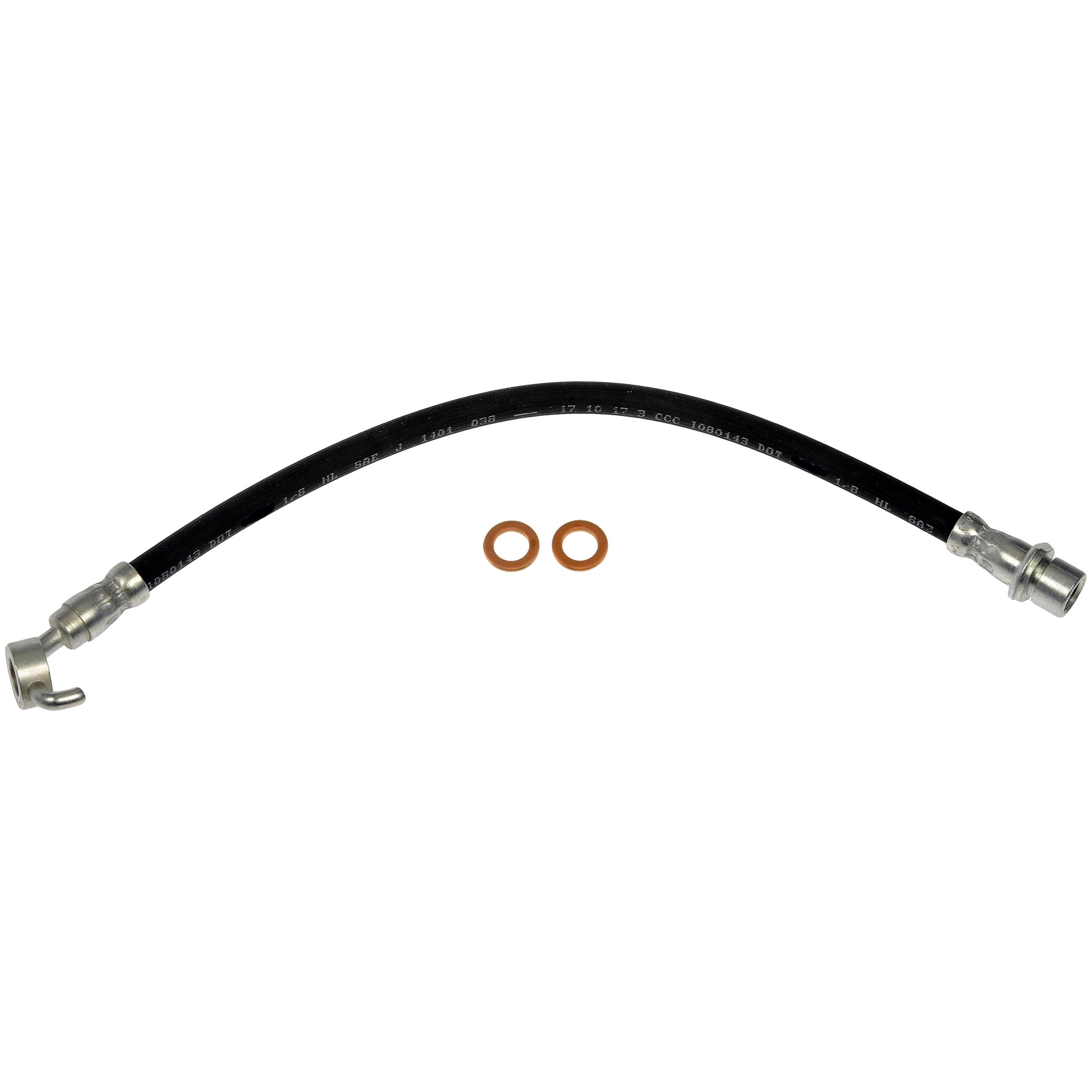 Dorman H629094 Front Driver Side Brake Hydraulic Hose for Specific Toyota Models