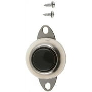Dorman HELP Brand Horn Button Flush Automotive Specialty Parts, Black and Silver, 0.08 lb