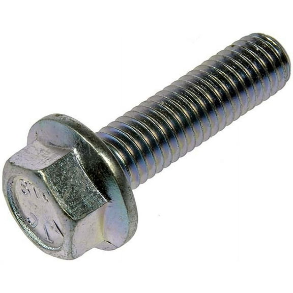 Dorman HELP Cap Screw Flange, M6-1.25 X 30, Gold, Yellow Zinc, Automotive Specialty Parts