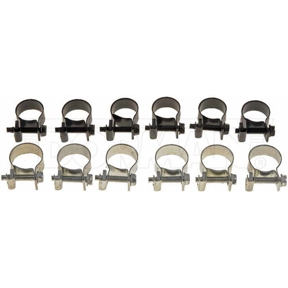 Dorman HELP, Metal Assorted Hose Clamp, 10 Piece Pack