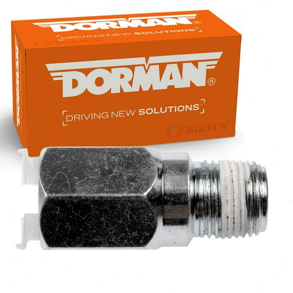Dorman HVAC Heater Hose Connector compatible with Chevrolet C1500 4.3L 5.0L 5.7L 7.4L V6 V8 1990-1999