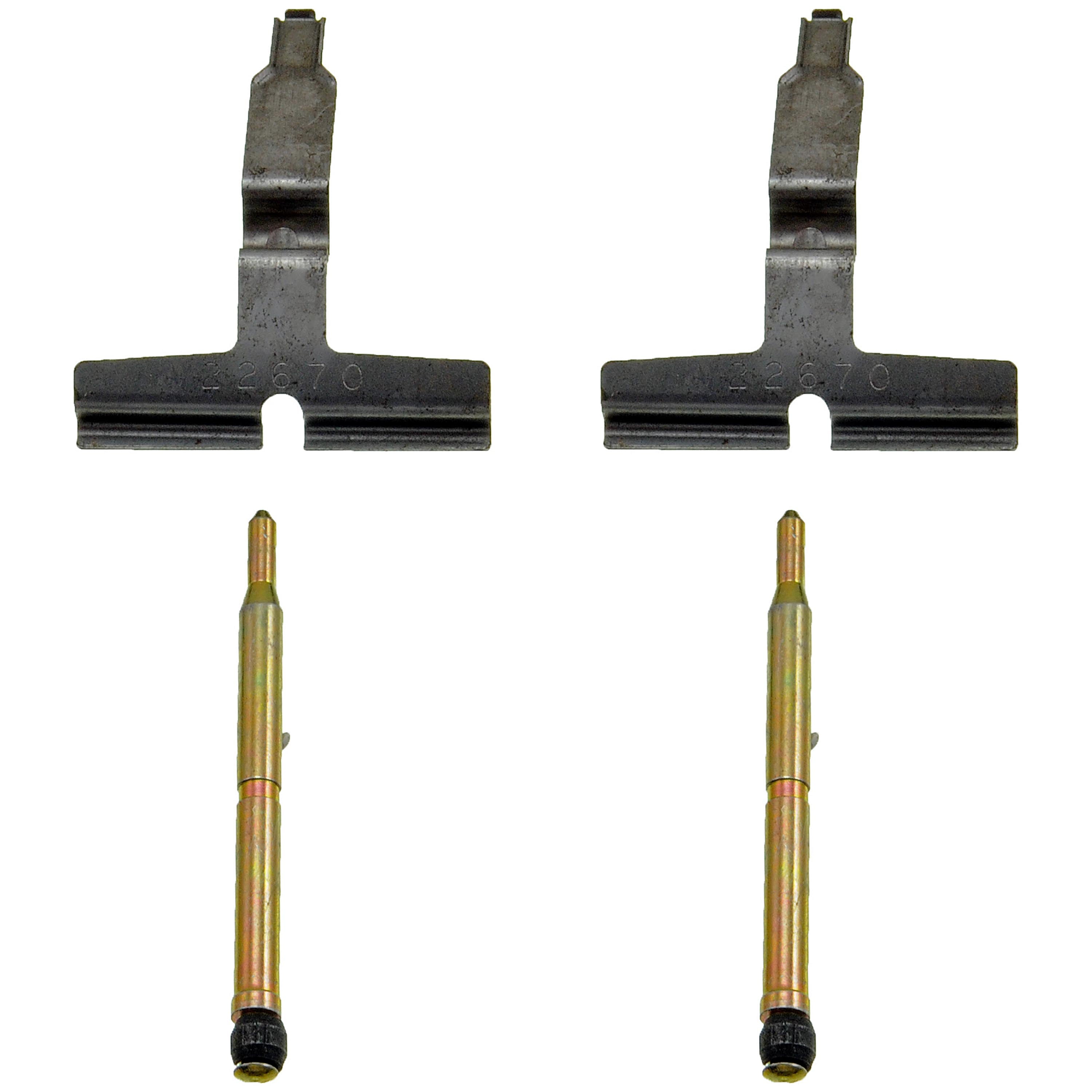 Dorman HW13404 Rear Disc Brake Hardware Kit for Specific Chrysler / Mercedes-Benz Models Fits select: 2004 CHRYSLER CROSSFIRE, 2002-2008 MERCEDES-BENZ CLK