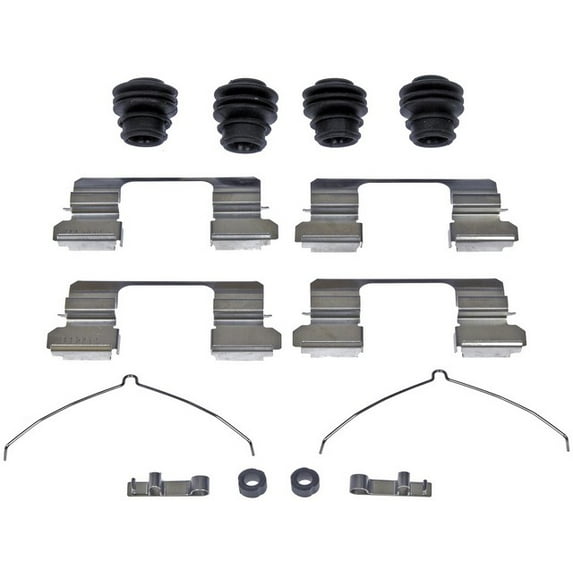 Dorman HW13554 Front Disc Brake Hardware Kit for Specific Nissan Models