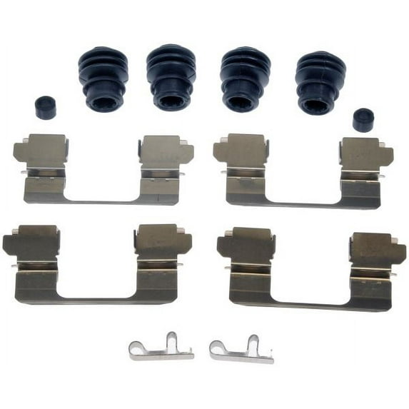 Dorman HW13561 Front Disc Brake Hardware Kit for Specific Mazda / Nissan / Suzuki Models Fits select: 2014-2018 MAZDA CX-5, 2008-2012 NISSAN ROGUE