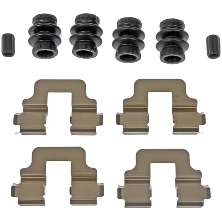 Dorman HW13702 Rear Disc Brake Hardware Kit for Specific Fiat Models Fits select: 2012-2016 FIAT 500, 2017 FIAT 500 POP