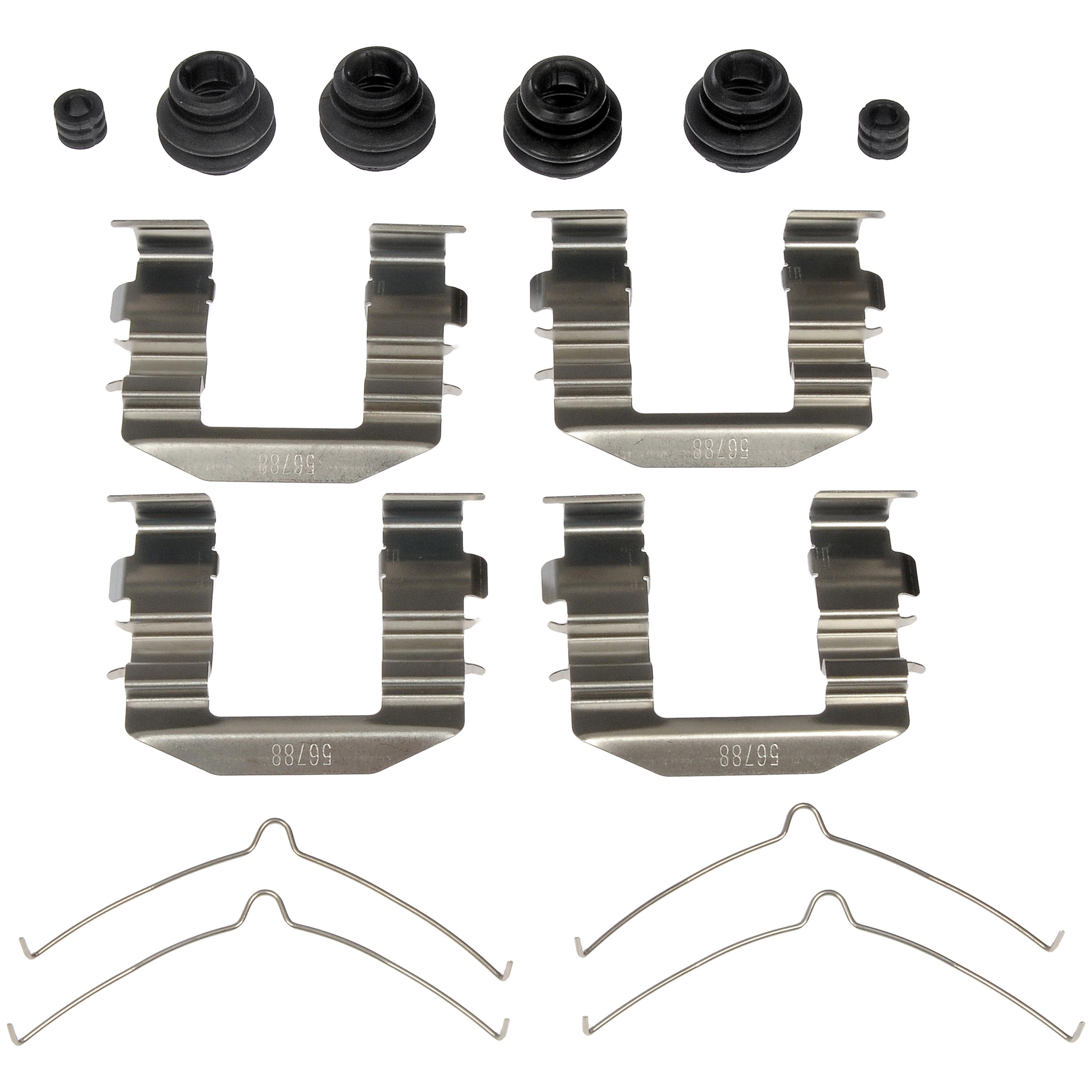 Dorman HW13804 Front Disc Brake Hardware Kit for Specific Hyundai Models Fits select: 2016-2018 HYUNDAI SONATA SE
