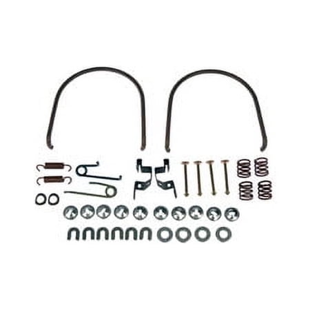 Dorman HW17256 Rear Drum Brake Hardware Kit for Specific Models Fits select: 1986-1988 HYUNDAI EXCEL, 1985-1990 MITSUBISHI MIRAGE