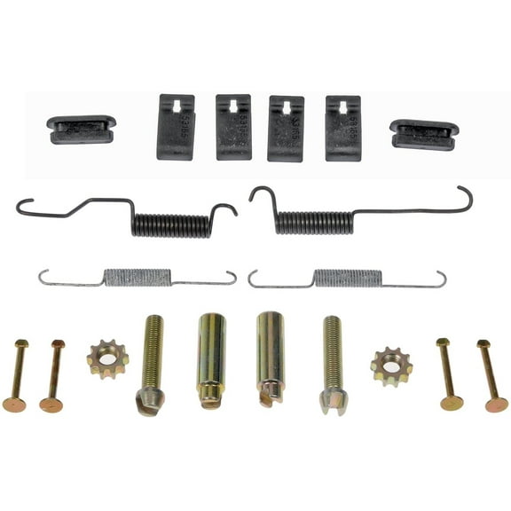 Dorman HW7328 Rear Parking Brake Hardware Kit for Specific Jeep Models Fits select: 2003-2005 JEEP LIBERTY, 2003-2006 JEEP WRANGLER / TJ