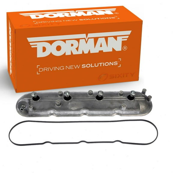 Dorman Left Engine Valve Cover compatible with Chevrolet Silverado 1500 4.8L 5.3L 6.0L V8 1999-2008