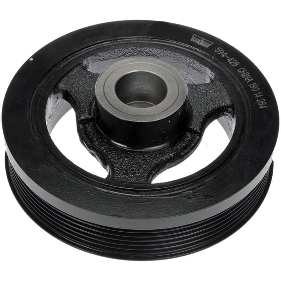 Dorman 594-428 Engine Harmonic Balancer for Specific Chrysler / Dodge Models, Black