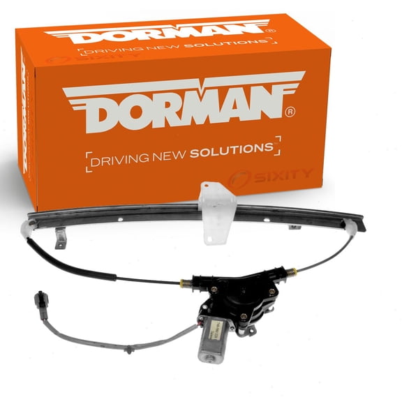 Dorman Rear Left Power Window Motor & Regulator Assembly compatible with Nissan Titan 2004-2015