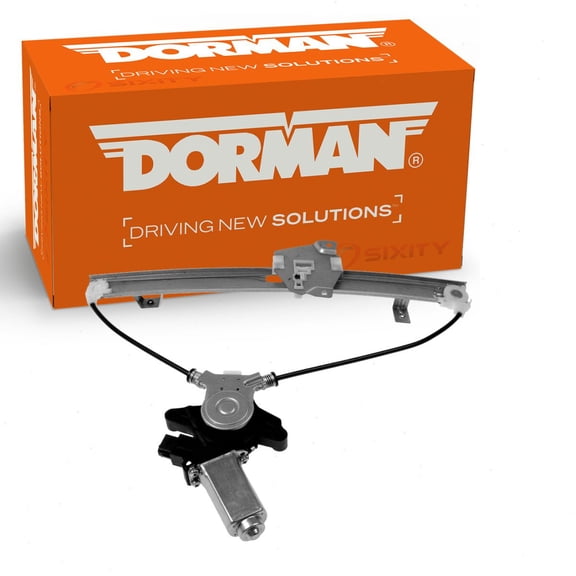 Dorman Rear Right Power Window Motor & Regulator Assembly compatible with Mitsubishi Endeavor 2004-2011