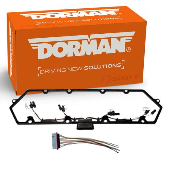 Dorman Right Engine Valve Cover Gasket compatible with Ford F-350 Super Duty 7.3L V8 1999-2003