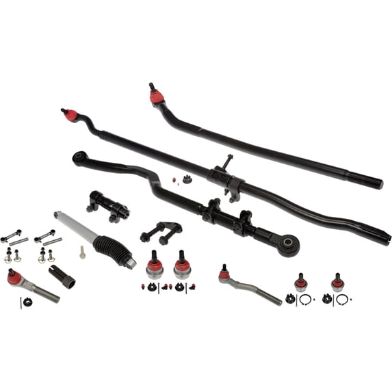 Dorman SWS96305RD Suspension Steering Wobble Fix Kit for Specific Jeep Models (OE FIX)