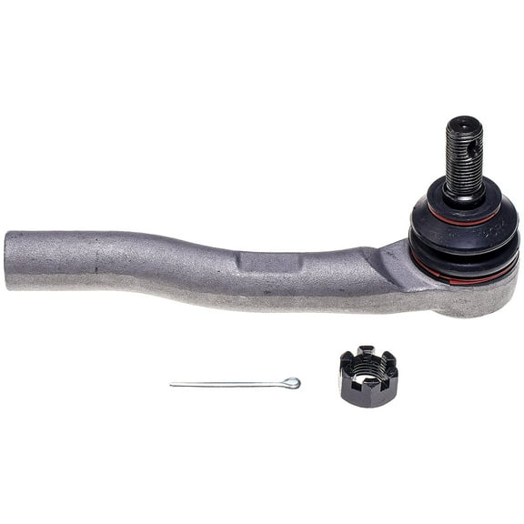 Dorman TO59262XL Front Right Outer Steering Tie Rod End for Specific Honda Models, Silver