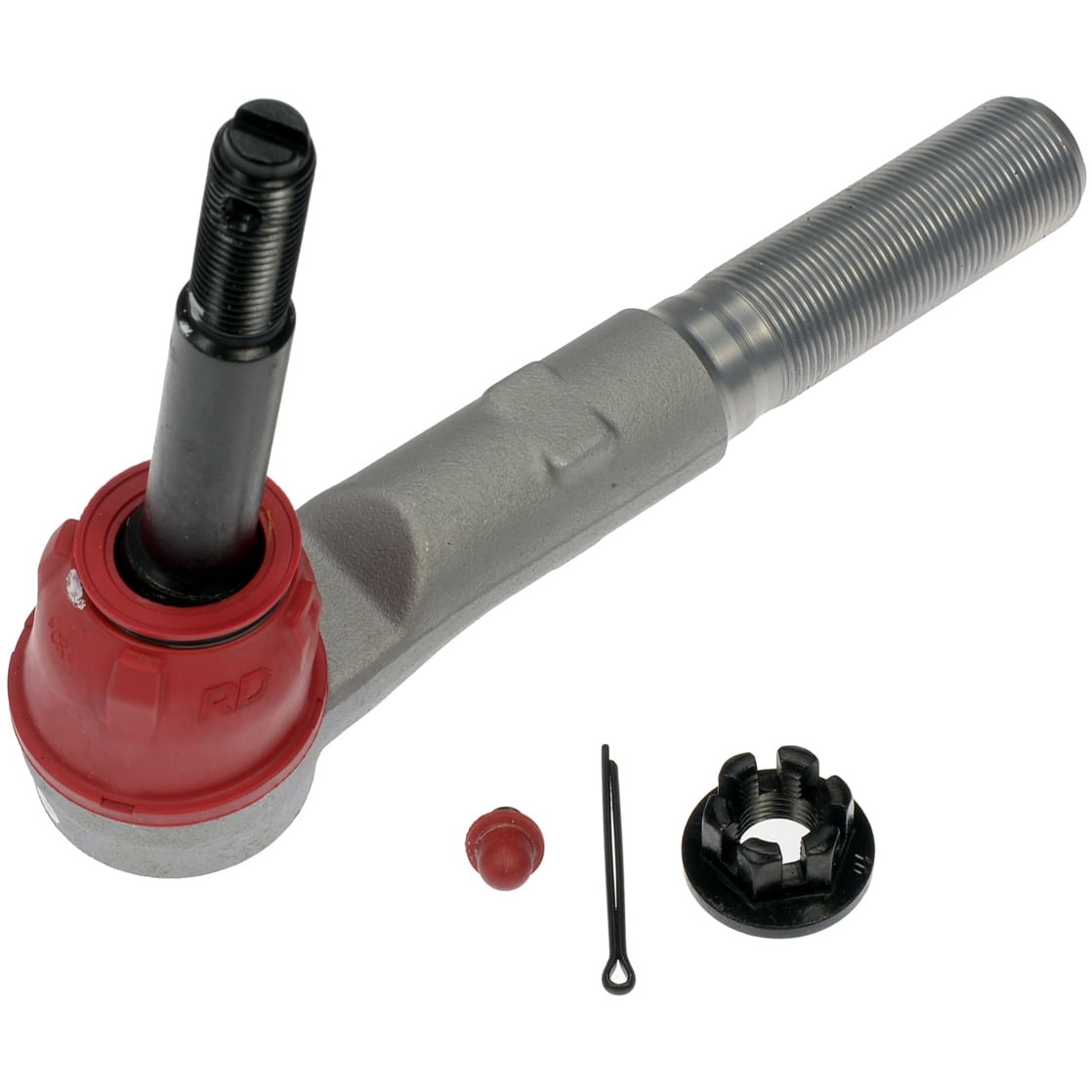 Dorman TO85252RD Front Right Outer (Pitman Arm to Steering Arm) Steering Tie Rod End for Specific Ford Models