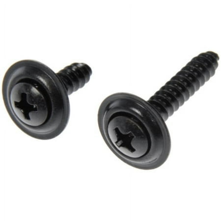 Dorman Trim Screw Assortment - Black - No.8 X 5/8 In., 1 In.