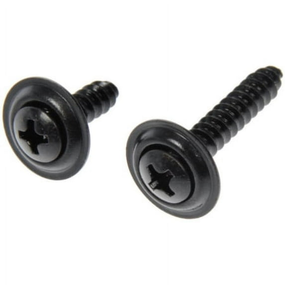 Dorman Trim Screw Assortment - Black - No.8 X 5/8 In., 1 In.