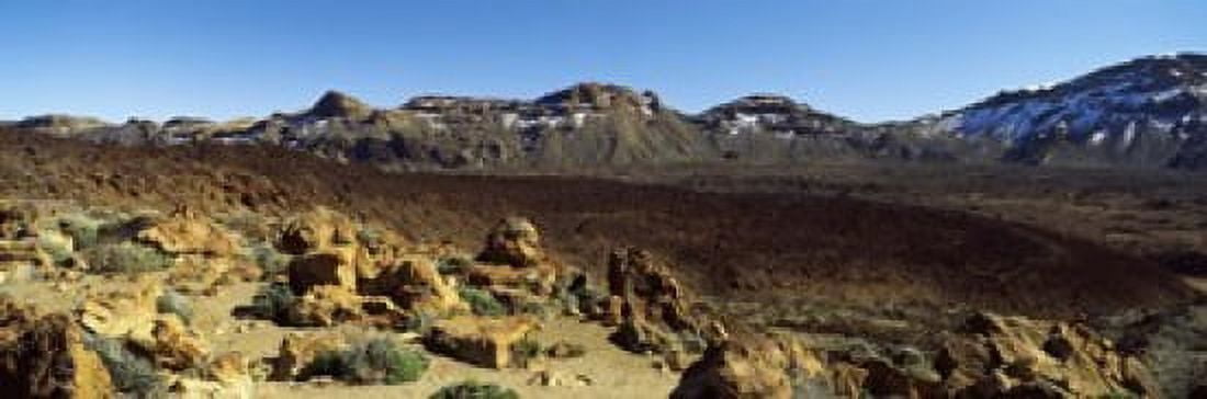 Dormant volcano in a national park Pico de Teide Tenerife Canary Islands Spain Canvas Art - Panoramic Images (18 x 6)