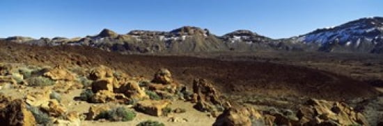 Dormant volcano in a national park Pico de Teide Tenerife Canary Islands Spain Canvas Art - Panoramic Images (36 x 12)
