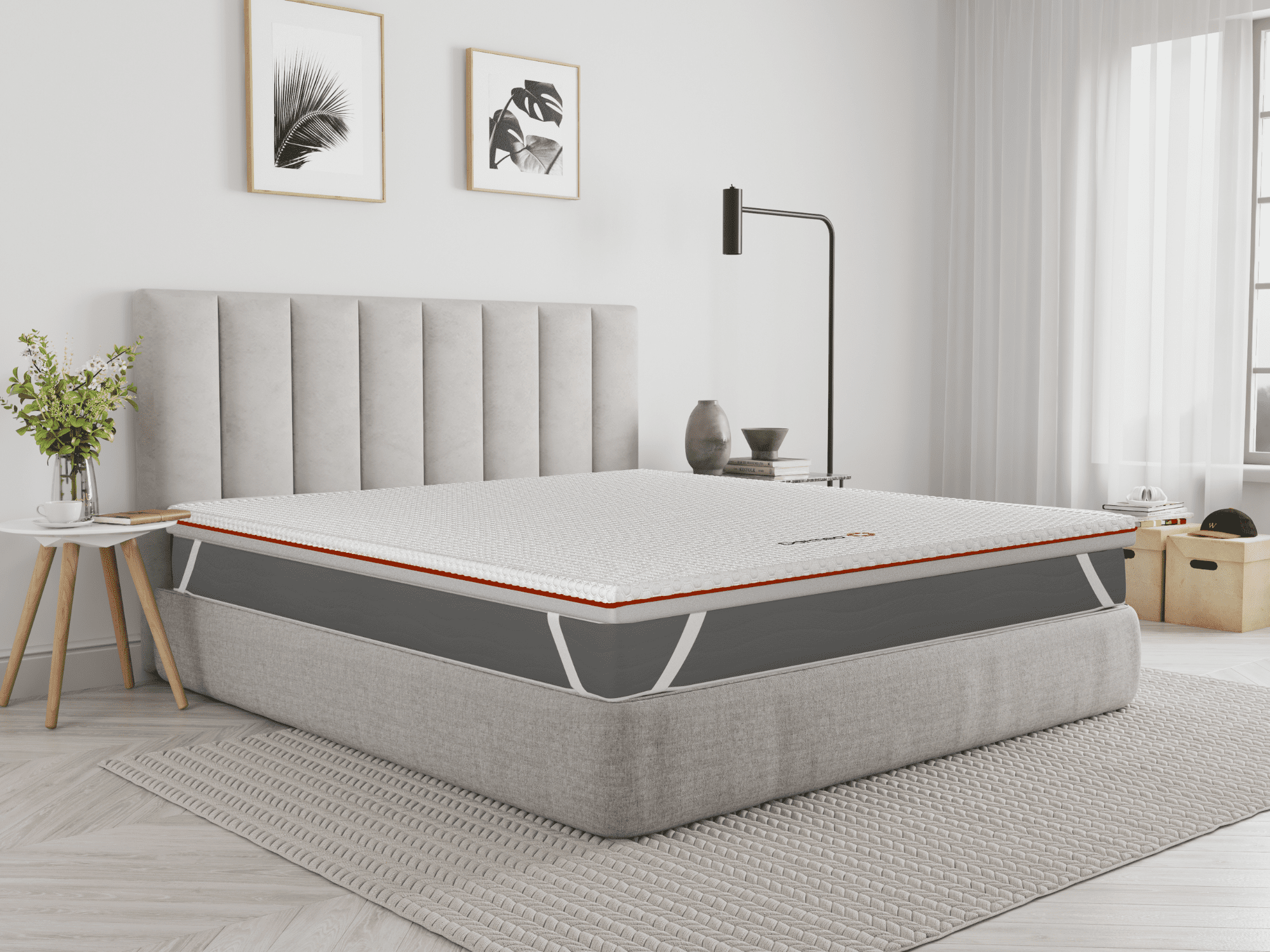 Dormeo Mattress Topper California King Bed 3 inch Cooling Mattress