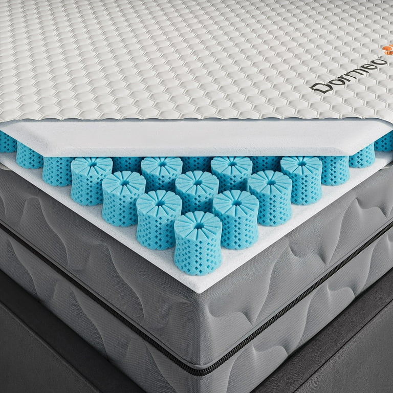 Dormeo Naturally Cooling Premium Mattress Topper Full