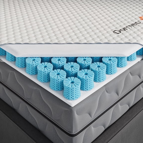 Dormeo Premium Mattress Topper Twin Bed Cooling Mattress Pad with Octaspring Technology