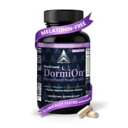 DormiOn  Melatonin-Free Sleep Aid Capsules, 60 Count