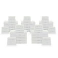 thumbnail image 1 of Dormify 6 Piece Towel Set - 10 Pack, Towels for Bathroom, Whte, Towel, Cotton, Bathroom or Dorm Essentials, 1 of 1