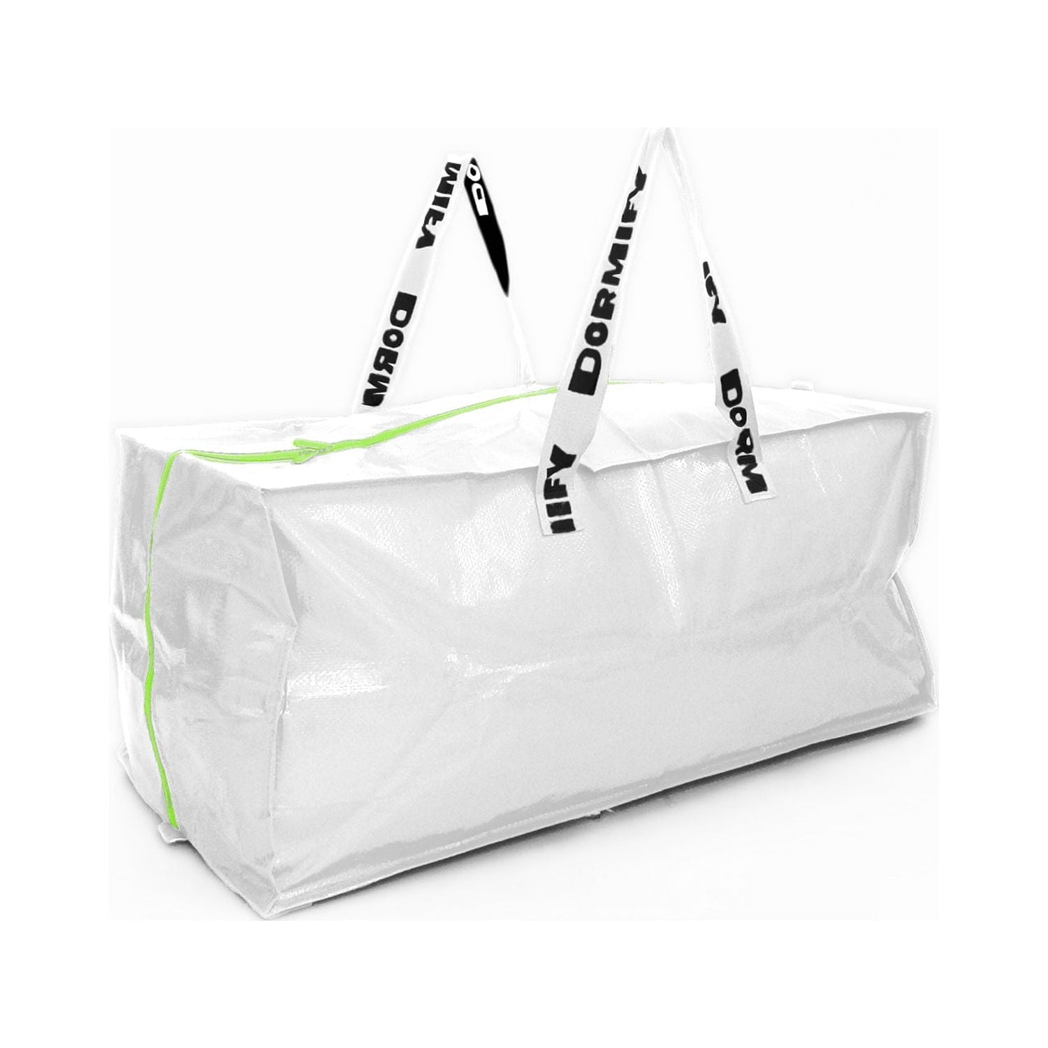 Dormify Storage Duffle Bag, 1 Duffle Bag, White, Durable Storage