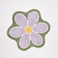 thumbnail image 1 of Washable Flower Shaped Accent Rug, 1 of 5