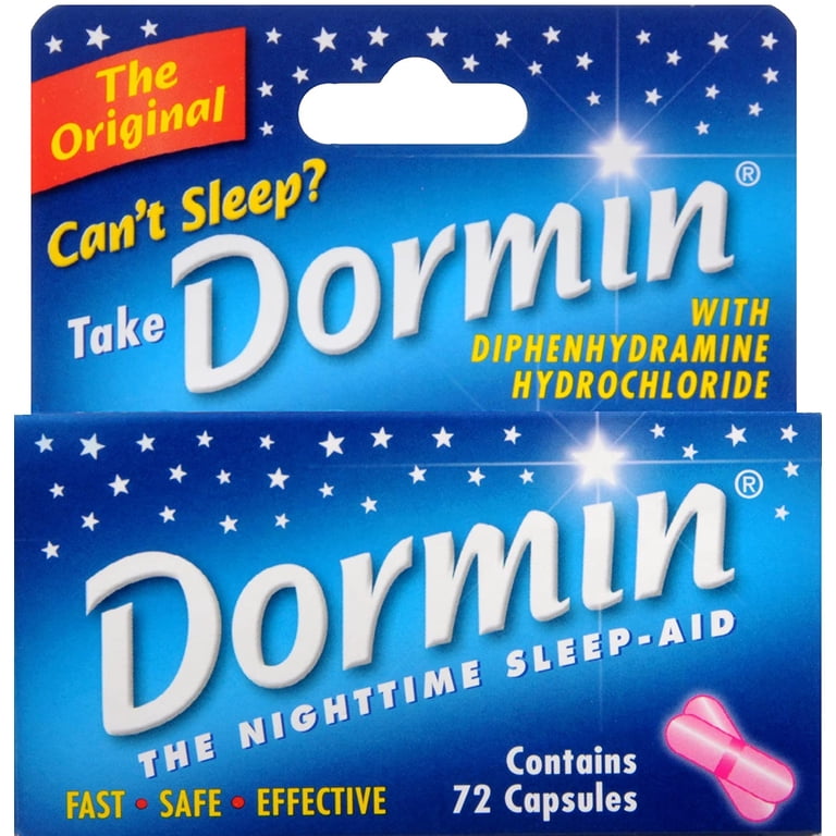 Dormin The Night Time Sleep Aid Fast Dissolving Safe Effective 72ct, 6-Pack  - Walmart.com