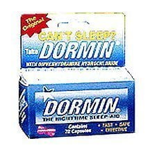 Dormin Nighttime Sleep Aid with Diphenhydramine Hydrochloride, 32ct, 10 Pack