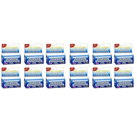 Dormin The Night Time Sleep Aid Capsules - 72 Ea (Pack of 12) + Yes to Coconuts Moisturizing Single Use Mask