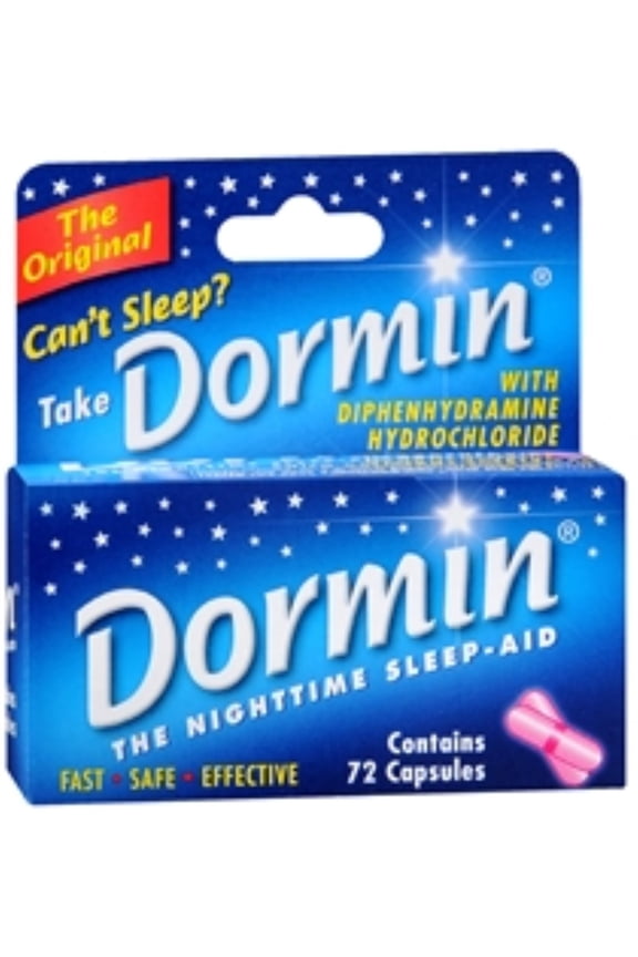 The Night Time Sleep Aid Fast Dissolving Safe Effective 72ct, 4-Pack