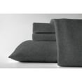 thumbnail image 1 of Dormisette  Luxury German Flannel 6-ounce Bed Sheet Set Full - Heather Charcoal, 1 of 5